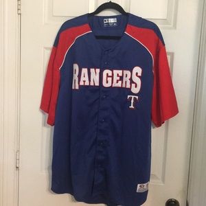 Men’s 2X Texas Rangers Jersey